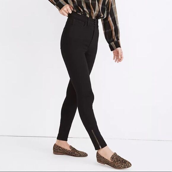 Madewell Skinny moto jeans size 26 C21 - Picture 1 of 7